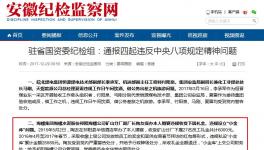 海螺水泥分公司領導收紅包被紀檢組調查！