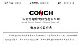 海螺水泥換屆，高登榜、王建超、吳斌等成為候選人