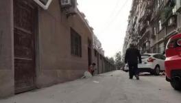 路面?zhèn)z月沒凝固，新鋪水泥路變“豆腐渣路”！