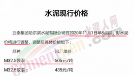 瘋了！東北水泥直漲150元/噸，價(jià)格突破655元/噸！