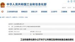 福建省35家企業(yè)躋身第五批國(guó)家級(jí)綠色工廠！