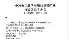 27.3萬！金隅地產(chǎn)項目違反
