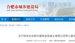 連發(fā)多起安全事故！三家混凝土企業(yè)被處理！