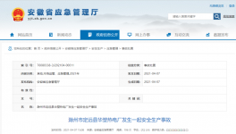 6人死亡！龍凈環(huán)保安徽工廠閃爆！