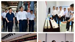 中建材董事長(zhǎng)周育先赴中材國際、宜興新能源等企業(yè)調(diào)研！