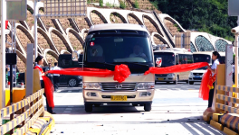 葛洲壩參建的延黃高速正式通車了！