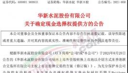 大事！海螺“出手”華新！