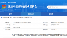 最新！重慶市水泥行業(yè)產(chǎn)能置換操作辦法出臺