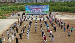 都安上峰2×5000t/d新型干法熟料水泥生產(chǎn)線一期項(xiàng)目峻工！