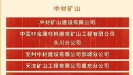 先進(jìn)集體！天津礦山惠東項(xiàng)目創(chuàng)造多項(xiàng)“最”記錄!